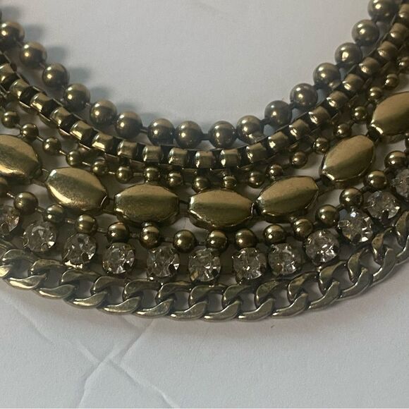 Premier Design Party Perfect Antique Matte Brass Plated Necklace - Picture 4 of 7